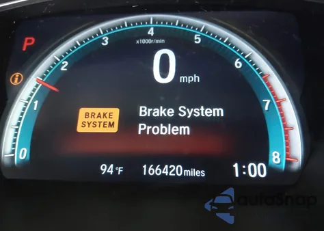 2016 Honda Civic Ex-L из США, поврежденный, VIN 19XFC1F79GE003492